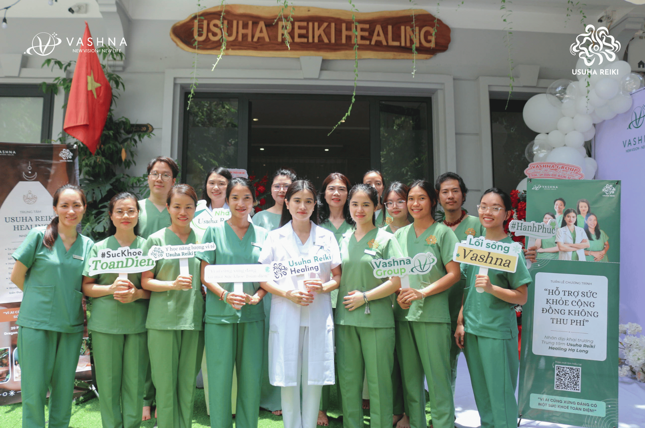 Khai Trương Chuỗi Usuha Reiki Healing